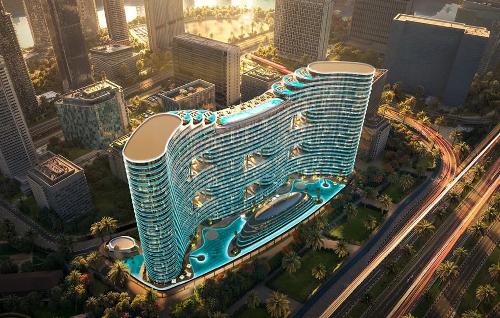 Binghatti Aquarise 2 Bed Apartment